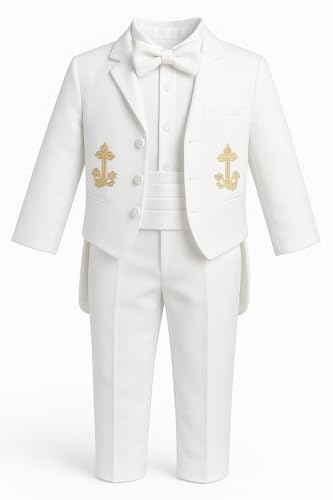 iGilrDress Baby Boys Baptism Tuxedo Set