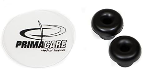 Primacare DS-9290-BK Classic Series Adult Dual-Head Stethoscope, 22" PVC Tubing Length, Black