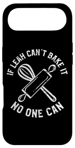 Leah Can't Bake It No One Can �t�@�[�X�g�l�[�� Leah �X�}�z�P�[�X iPhone Air �p