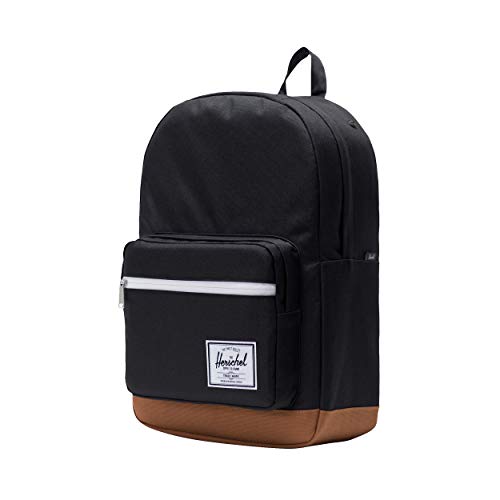Image of Herschel Pop Quiz Backpack, Black /Saddle Brown,