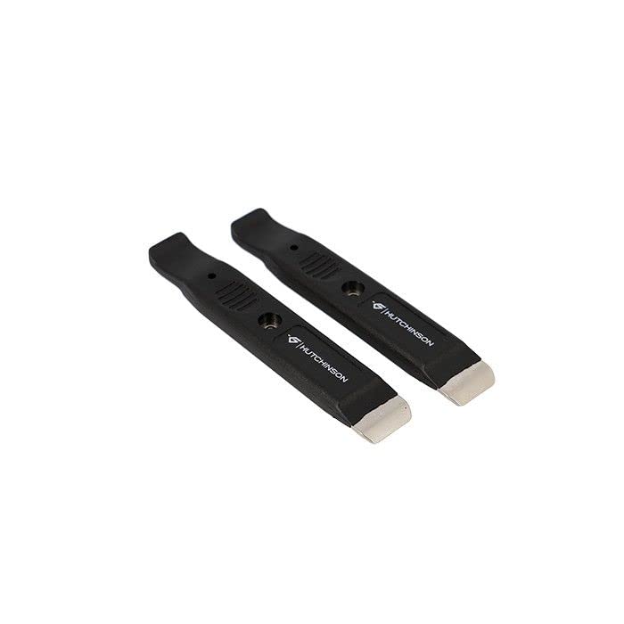 HUTCHINSON City- Wheel Remover for Road, Mountain Bike and Gravel Tyres, Lightweight and Practical, Reinforced Plastic and Metal X2, Black