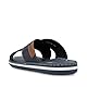 Rieker Herren Pantoletten 21098, Männer Slipper,Sommerschuhe,sommerclogs,Schlupfschuhe,schluepfschuhe,Slides,Slip-ons,Mules,blau (14),44 EU / 9.5 UK