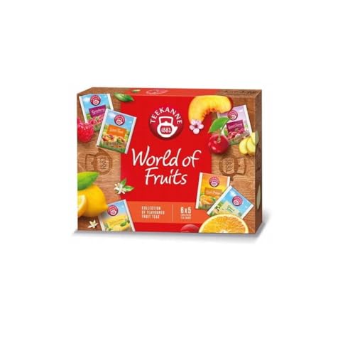 Teekanne World of Fruits VARIETY box of tea 30 tea bags