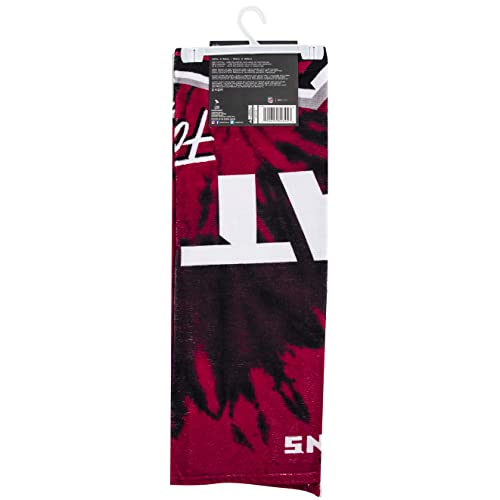 Image of Northwest NFL Atlanta Falcons Unisex-Adult Beach Towel, 30 inch x 60 inch, Psychedelic
