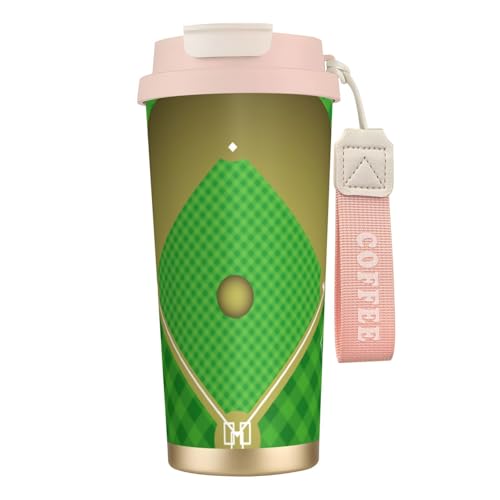 タンブラー 野球場 アニメ マグボトル コーヒーカップ 水筒 保温 保冷 ウォーターボトル 蓋付き ストロー付き 直飲み おしゃれ プレゼント