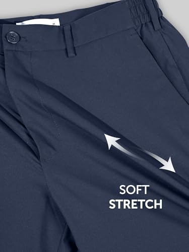 Image of XYXX Men Soft Stretch All Day Quick Dry Straight Fit Casual Pants