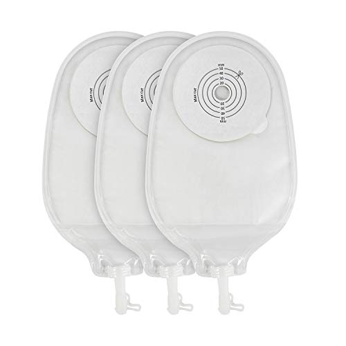 Ostupmed 15 Pcs Urostomy Bag, Ostomy Bags With Closure For Colostomy Ileostomy Stoma Care, Cut-To-Fit 3/4"-2(10-50Mm) #TOP23