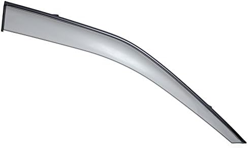 WellVisors Window Visors Wind Deflectors Compatible with Ford 2011-2019 Explorer with Black Trim Rain Guards 3-847FD008