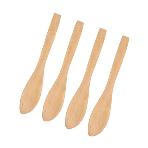 CIYODO Butter Slicer Jam Spreader Wooden Bread Knife Set Farm House Style Kitchen Cooking Utensils for Spread Slicing