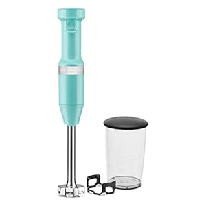 KitchenAid Variable Speed Corded Hand Blender KHBV53 Aqua Sky 1 Liter