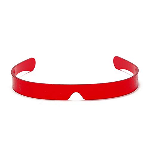 punk Visor Sunglasses Futuristic Shield Sunglasses Mirrored Cyclops Sunglasses for Women and Men Party Halloween Accessories3