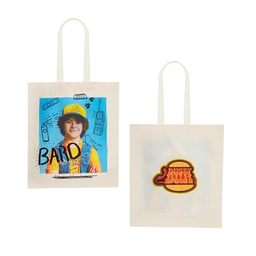Cinereplicas Stranger Things - Dustin Tote Bag - 42 * 38cm - Licencia Oficial