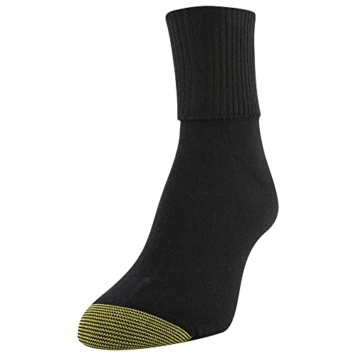 GOLDTOE Women's Classic Turn Cuff Socks, Multipairs2