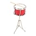 Miniature Drum Model Musical Instrument Accessories Jazz Drum Set Tiny Decor with Drumstick for Music Room