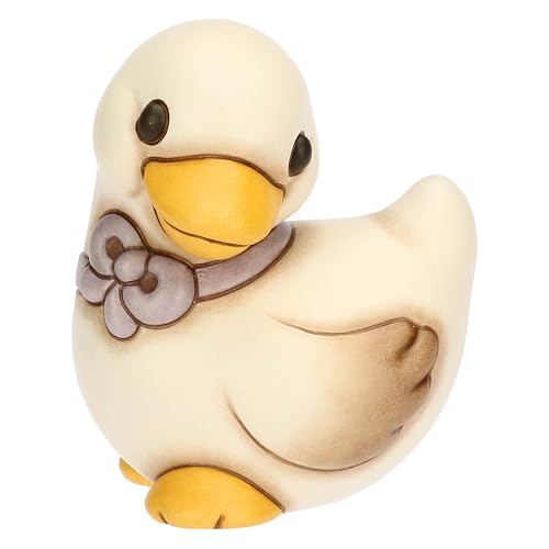 Oca Julie con Fiocco Lilla Seduta Ceramica Collezione Giardino di Primavera 7.3 x 8.3 x 9.9 cm