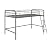 DHP Junior Loft Bed Frame With Ladder, Silver