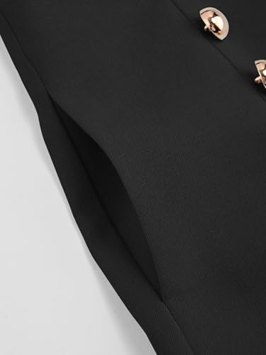 CIDER Wide Leg Pants Women's Pants Button Pocket Mid Waist Solid Trousers Long Pant Casual Business Office Wear3