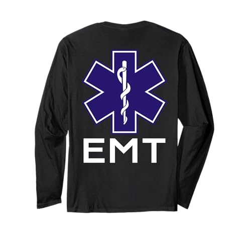 EMT Uniforme Técnico Médico de Emergencia En Servicio Lado TR Manga Larga