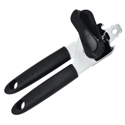 HOMOBABE Abrelatas Abrebotellas De Acero Inoxidable Multifunción Para Uso Doméstico Abrebotellas Portátil y Práctico Para Abrir Latas y Botellas De Vino