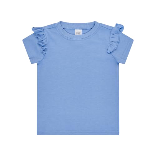 Image of Cudlie 5-Pack Toddler /Baby Girl Short Sleeve Tops - Premium Quality Shirt Tops for Lightweight Comfort and Style.