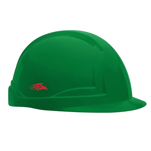 Image of PERF Safety Helmet for Construction & Outdoor Work|Easy 3D Fitting System for Any Head Size|Lightweight|8-Point Support Easy Impact Absorption Sweatband|Orbit-R|Green