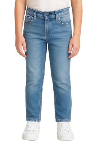 JEEL Kinder Hosen - Regular-Fit Unisex Kinder-Jeans -...