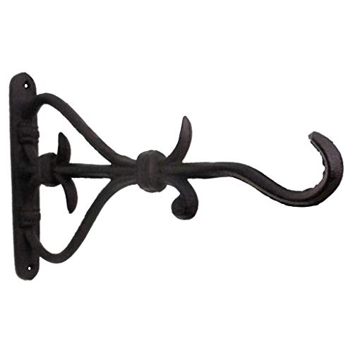 GSM Cast Iron Decorative Bracket with Plant Hook