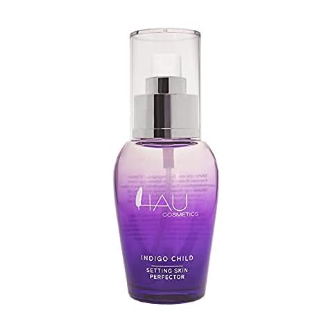 Make-Up Finish - Setting Spray mit Aloe Vera, Guarana - Gesichtspflege - Erfrischende, langanhaltende Formel mit Perlmuttpartikeln - Feuchtigkeitspflege von Hau Cosmetics Setting Skin Perfector 50ml Cover
