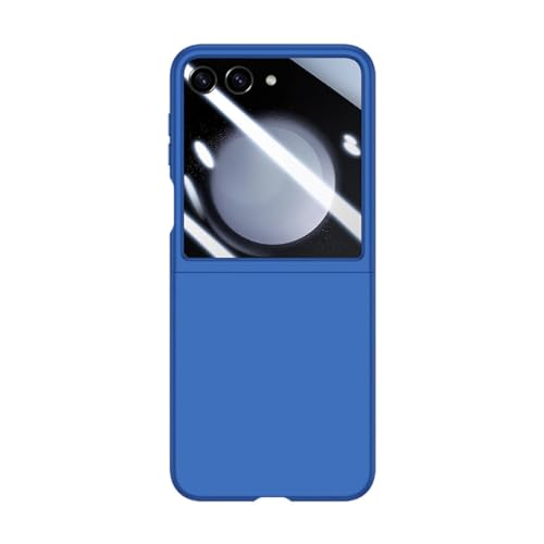 Coque Samsung Z Flip 5 bleu foncé idéale pour sécuriser votre smartphone au bureau
