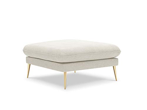 Milo Casa Elio Sitzsack, Velours, 1 Sitzer, Hellbeige, 100 x 80 x 45 cm