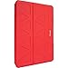 Targus 3D Apple iPad Pro (9-7-Inch) Tablet Case Cover Drop-Safe Protection, Hands Free Stand Folio Case, Strong Secure Durable Wrap Closure, Water-resistant, Anti-Scratch, Red (THZ63503GL)