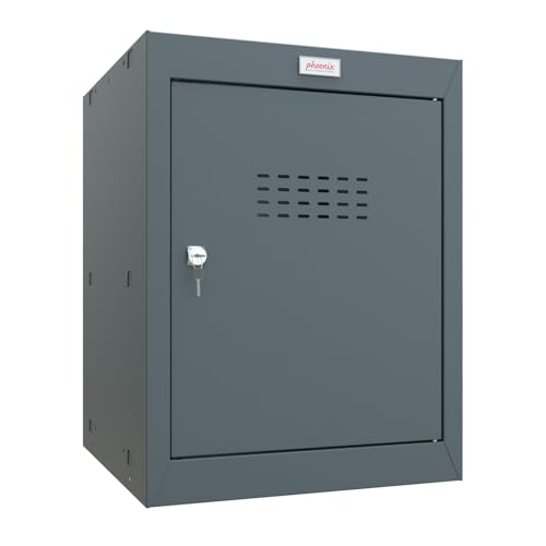 Image of Phoenix CL0544AAK Size 2 Grey Cube Locker with Key Lock