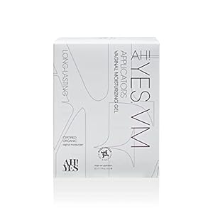 AH! YES® VM Water Based Vaginal Moisturizer | Long Lasting & Fast Acting for Vaginal Dryness & Irritation | pH Matched | Estrogen Free | Certified Organic & Natural (30 x 0.17 fl oz Applicators)