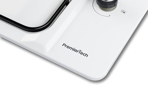 Premiertech Piano Cottura A Gas, 4 Fuochi, 60Cm, Smaltato Bianco, Da Incasso 56X48Cm, Acciaio Inox, Predisposto Metano E Kit Ugelli Gpl Inclusi, P460WH - 6