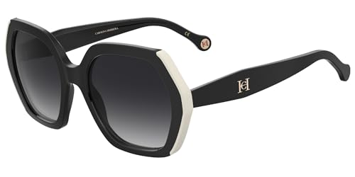GAFAS CAROLINA HERRERA - Modelo: HER 0181/S C: BLACK WHITE Eye size: 55_Bridge size: 20 / Polarized: No