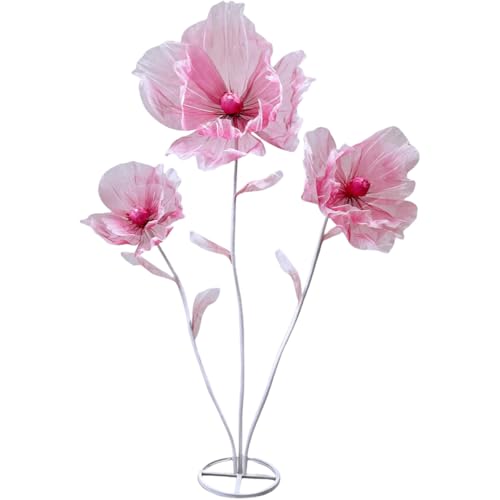 Giant Flowers for Decoration - 5.58 Ft Adjustable Waterproof 3D