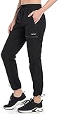 Ksmien Women's Cargo Hiking Pants Quick Dry Lightweight Workout Capris Water Resistant UPF 50+...