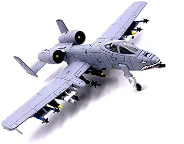 1/100 A-10 Thunderbolt II Warthog Attack Plane Military Aircraft Plane Model Toy for Collection