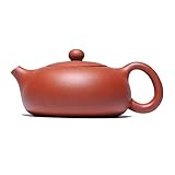 Teapot 6.7Oz Chinese Zisha Clay Xishi Pot Kungfu Kettle Ball Hole Filter Loose...