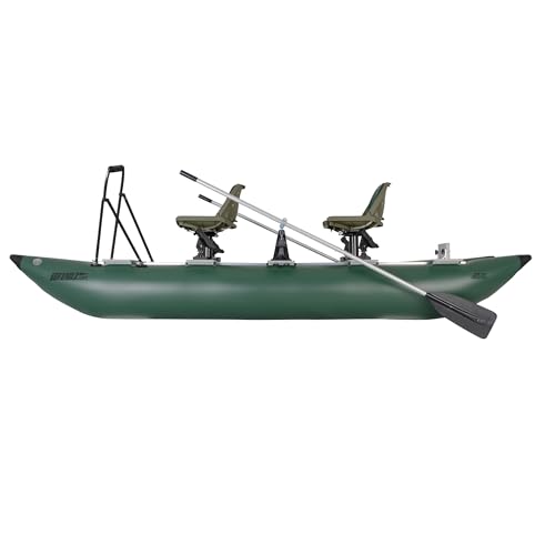 Sea Eagle Green 375fc Inflatable FoldCat Fishing Boat - Pro Angler Guide Package - Thumbnail 6