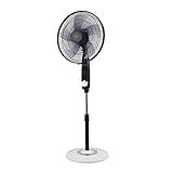 Ventilatori a Piantana Bimar VP456T Ventilatore a piantana Oscillante 450x1450x400 Nero
