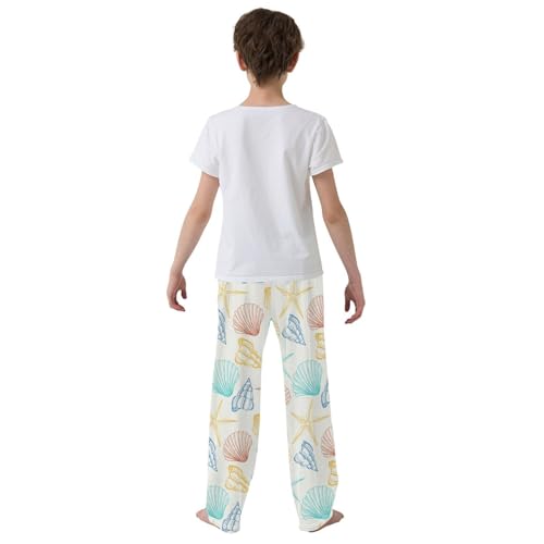 Shells in Color Boys Pants for Kids Jogger Pants with Pockets S-XL3