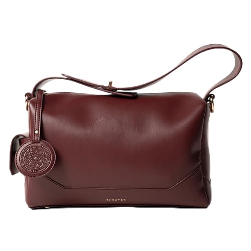 Image of Theater Bonbon Crossbody Duffle Bag for Women Structured Shoulder Handbag with Adjustable and Detachable Strap