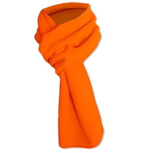 ZEPFJHE Bufanda de forro polar cálida de moda, suave, ligera, color sólido, para otoño e invierno, para mujeres, hombres, niñas y niños, Naranja Fluorescente, M | Ya disponible en tu tienda friki favorita! En mundofriki.es! ZEPFJHE Bufanda de forro polar cálida de moda, suave, ligera, color sólido, para otoño e invierno, para mujeres, hombres, niñas y niños, Naranja Fluorescente, M | Ya disponible en tu tienda friki favorita! En mundofriki.es!