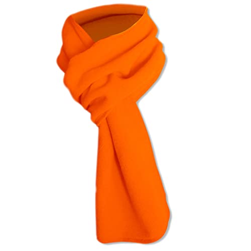 Max-Tonsen Écharpe tendance en polaire chaude douce et légère de couleur unie pour l'automne et l'hiver, écharpes châles, cadeau de Noël pour femmes, hommes, filles, garçons, écharpe multifonction