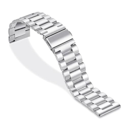 Mipcase Cinturino in Acciaio Inossidabile Per Orologio Sportivo Bracciale Sostitutivo