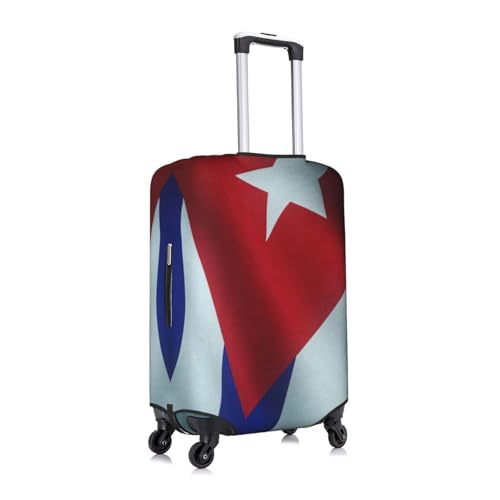 Universal Stretch Suitcase Cover Cuba Flag Carry On Luggage Sleeve Anti Scratch Travel Baggage Protector for Unisex Women X-Large3