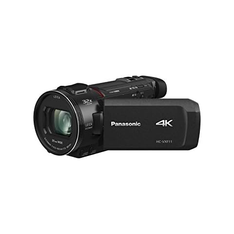 Panasonic HC-VXF11EG-K 4K Camcorder (LEICA DICOMAR Objektiv mit 24x optical and 32x digital zoom, und Full HD Video,mit Sucher, optischer Bildstabilisator) Cover