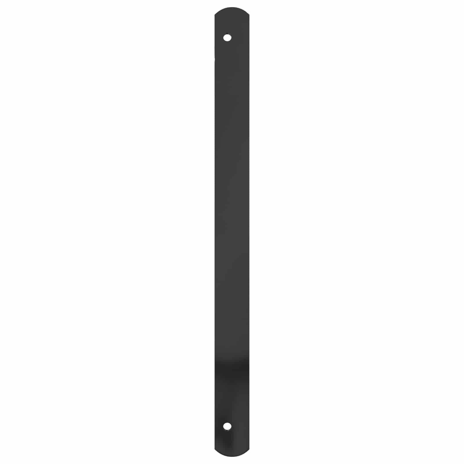 Fenstergitter, Fenstergitter, Einbruchschutz, Schwarz, 75,5 x 45 cm, pulverbeschichteter Stahl
