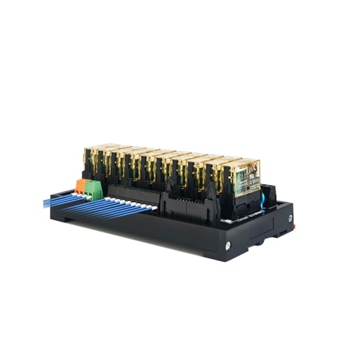 Amplificador PLC de 10 canales 24VDC NPN PNP para cuadros eléctricos de automatización